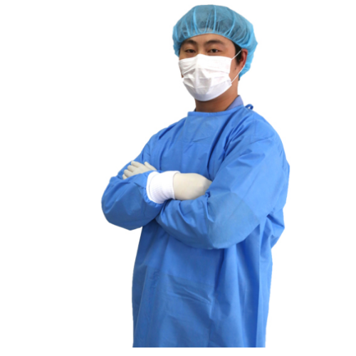 Robe chirurgicale stérile renforcée à la vente à chaud
