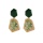 Dangle chandelier Beige Geometric Gravel-drop Oil Statement Earrings for Women Girl