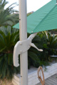 Coral Coast Tilt Deluxe parapluie de Patio en aluminium