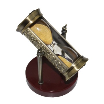 Zinc alloy 3 Minutes Hourglass Present Gift Box Package