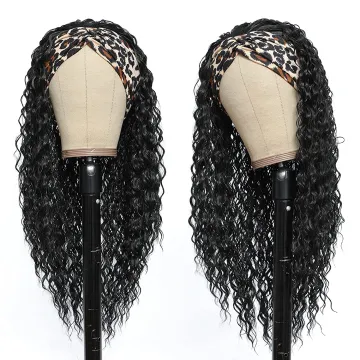 Wholesale Headband Wig Human Hair For Black Women,Cheap Headband Kinky Ponytail Human Hair Wig, Remy Human Hair Headband Wig