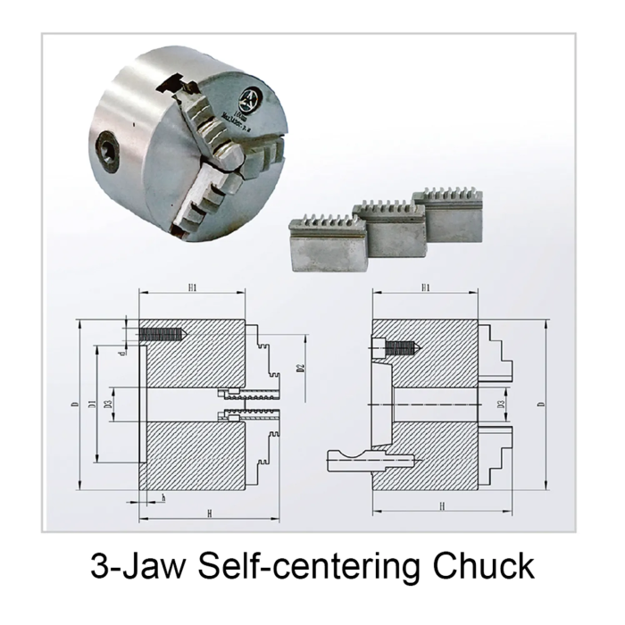 3-Jaw Self-centering Chuck K11