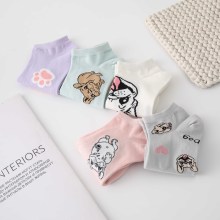 Зручныя шкарпэткі для паўсядзённых мультфільмаў для жанчын