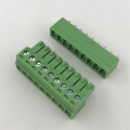 3.5mm pitch PCB mounting 9 way terminal block