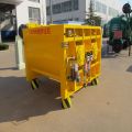 1.5cbm twin shaft mixer used with concrete batcher