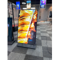Tekerlekli İç Mekan Arabası 4K LCD Dijital Tabela