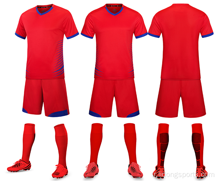 Futbol Jersey Takım için Özel Futbol Eğitim Kıyafetleri