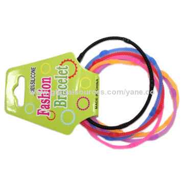 Cheap Rubber Silicone Bracelets with Factory Audit