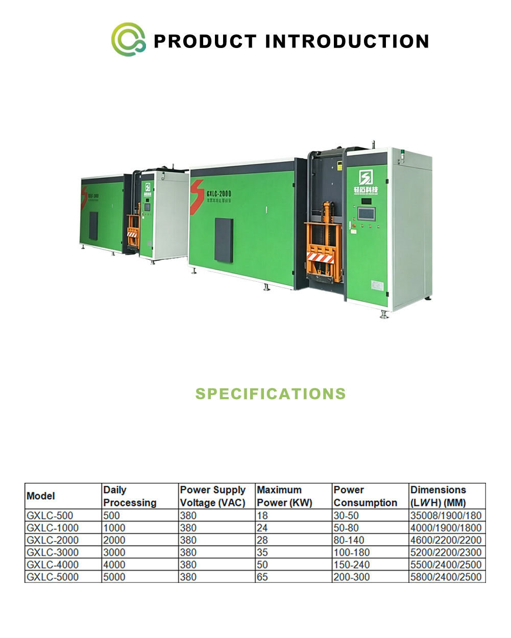 Food Waste Disposal Equipment X