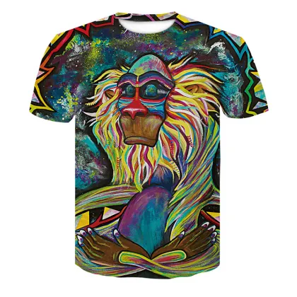 Evertop OEM ODM 3D Polyester Shirts & Dye Sublimation T-Shirts for Men