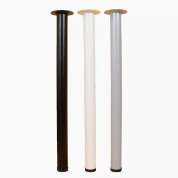 Powder-Coated Metal Iron Table Legs with Round Design for Coffee/Dining/Computer Desks
