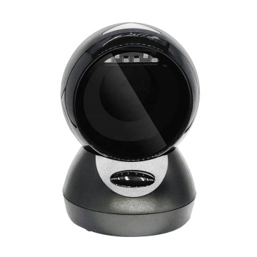 Professional Desktop Barcode Scanner: 1D, 2D, QR Code Reader for Supermarkets, Restaurants, and Other Industries