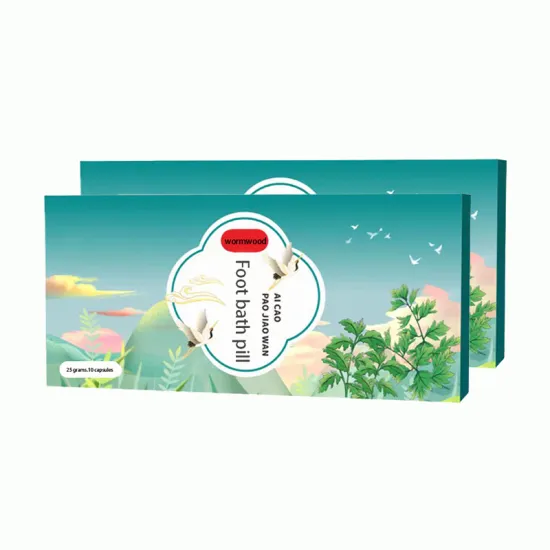 Wormwood foot soak pill