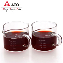 ATO 75 ml à mesurer la tasse de tasse de vin de vin de café