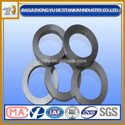 ASTMB381 GR5 titanium ring for ship industry