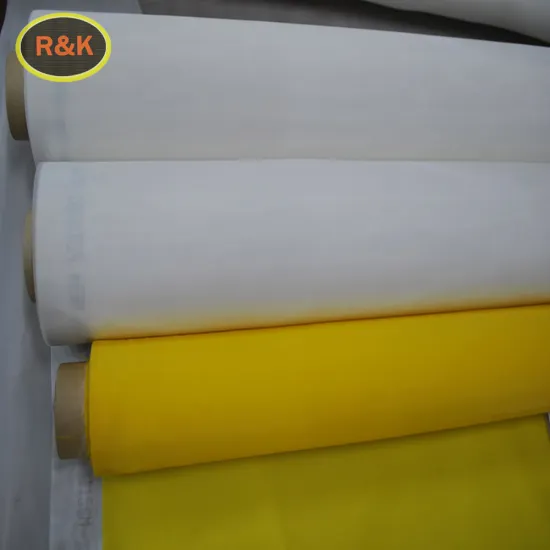 polyester silk screen printing mesh for good sharpness and high penetration