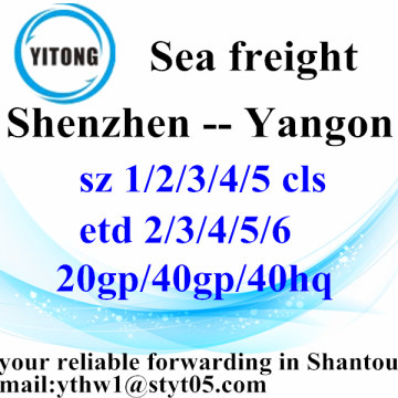 Shenzhen Global Freight Agent zu Yangon