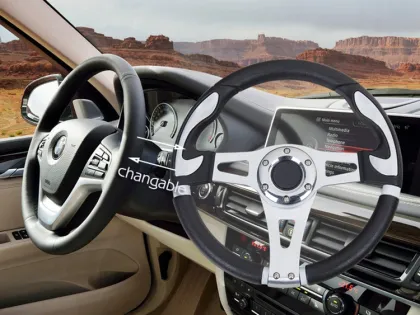 Luxury 320mm Racing Steering Wheel for Logitech Pxn V900 Audi A4