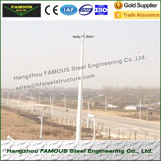 Monopole Towers And Lattice Towers Industrial Steel Pole