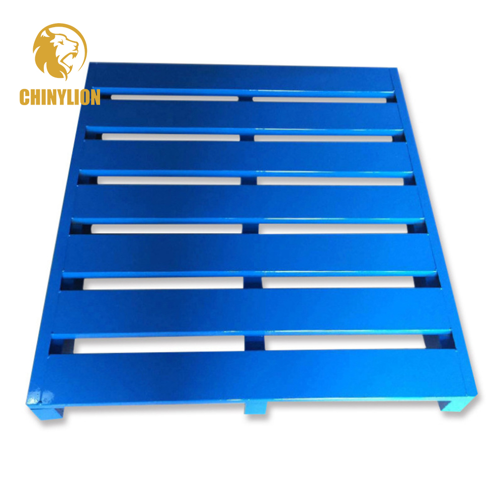 Hot Sale Heavy Duty 4 Way Double Faced Metal Steel Pallet For Pallet Rack6