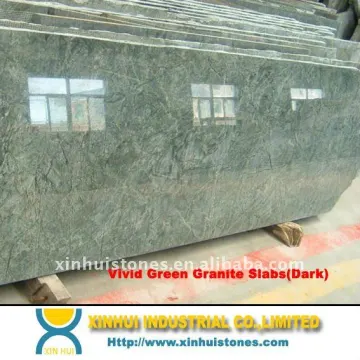 Vivid Green Granite Slabs