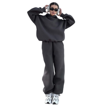 Custom LOGO Casual Sports Hoodie and Sweatpants Set