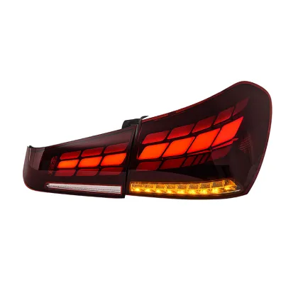 SJC Auto Car Taillight for Mercedes-Benz A-Class W177 2019-2022 LED Style Tail Lights Rear Lamp