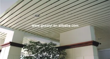2017 hot sale home decoration 15years guarantee moisture-proof aluminum interior ceiling