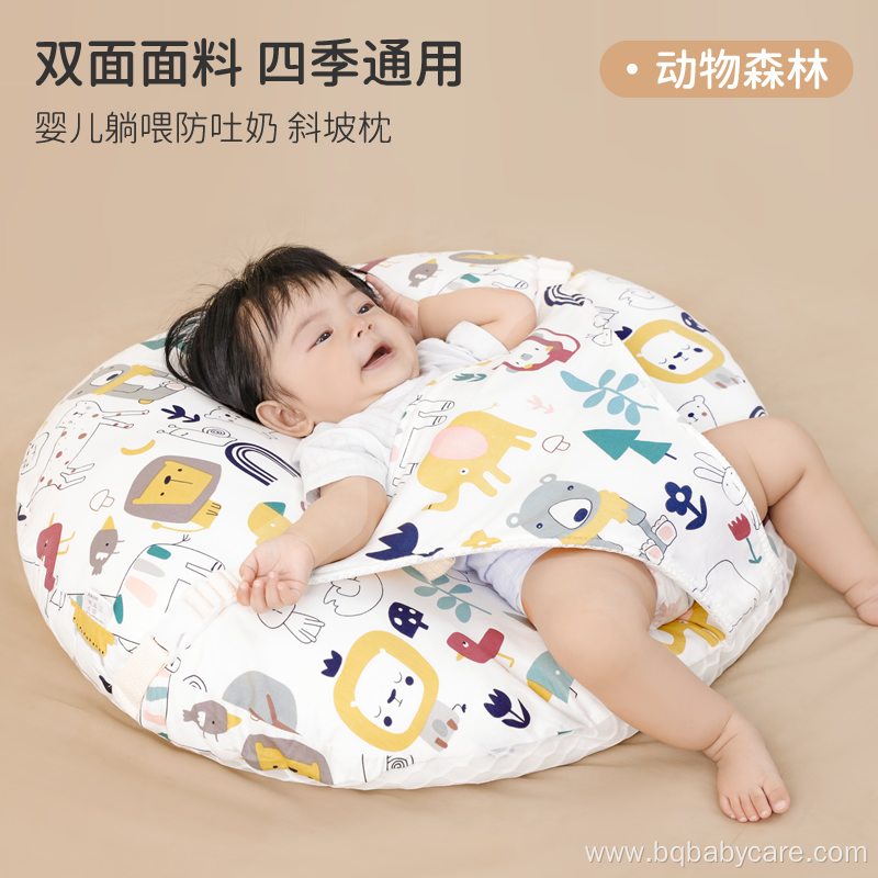 Baby memory pillow Baby anti-vomiting pillow