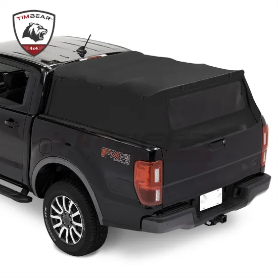 Oxford-Fabric Bed Cover for Ford Ranger T6 T7 T8 2012-2021 Trunk Foldable Soft Top Canopy Topper