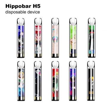Wholesale Cigarette Hippobar H5 550mAh Disposable Vape