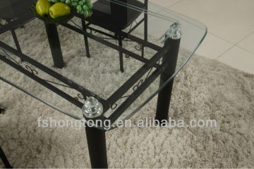 cheap glass dining sets / discount dining table sets