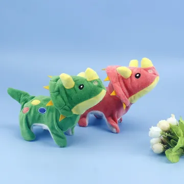 Our factory directly sells children's electric toys dinosaur baby plush toys Unicorn dinosaur simulation new products