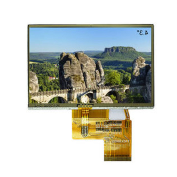 Tela LCD TN-TNPE RGB Interface 4,3 polegadas 480x272