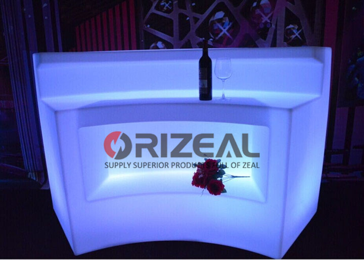 Mobile Glow Illuminated LED Slide Break Bar Counter (OZ-LF-1003)