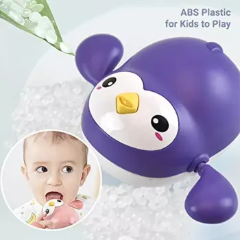 Eco-Friendly Penguin Rabbit Fidget Water Play Floating Animals Bathtub Toddler Swimming Pool Baby Bath Toys
