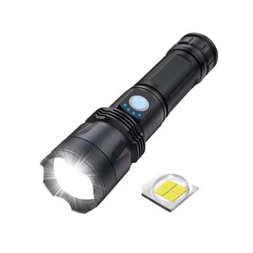 High Power LED Flashlight: Long Range Torch for Powerful Rechargeable Lighting