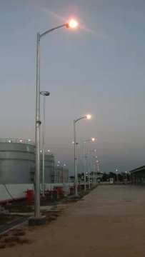 Pos lampu keluli tergalvani 5m 8m