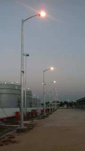 5M 8M Galvanized Steel Lamp Post