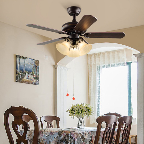 Ventilateurs de plafond électriques LEDER avec lumières