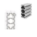 Perfil de extrusão de slot h t perfil de alumínio industrial