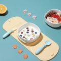 The Newest Product Silicon Baby Spoon Set Travel