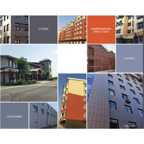 Exterior Wall Siding Panel Cold Formed Steel Building Material Insulation Metal Siding Supplier