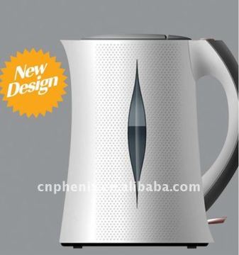 1,7 L Kettle sans fil en plastique de style européen