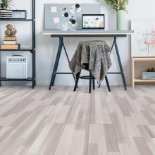 3-strips mixed grey 3-ply engineered walnut flooring