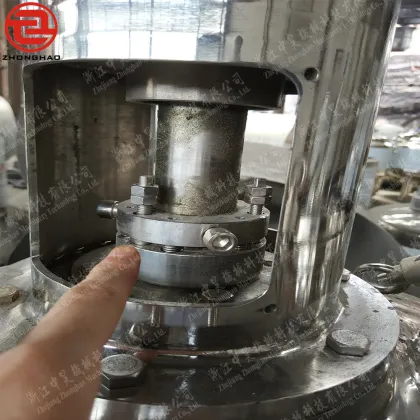 Stainless Steel Flange Seal Mixing Tank Paddle Mixer for Soy Milk and Natto Soybean Making