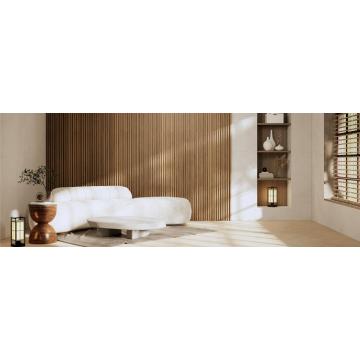 Natural Oak Wood Acoustic Slat Wall Panel Akupanel