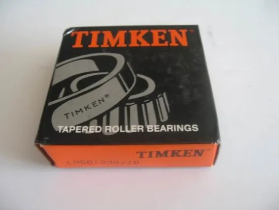 Lm501349/10 Tapered Roller Bearings Singel Row With Brass / Steel / Nylon Cage