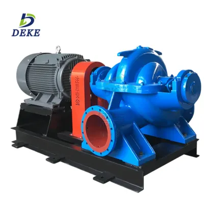 Manufacturer Direct Double Suction Centrifugal Split Casing Pump - High Flow Rate