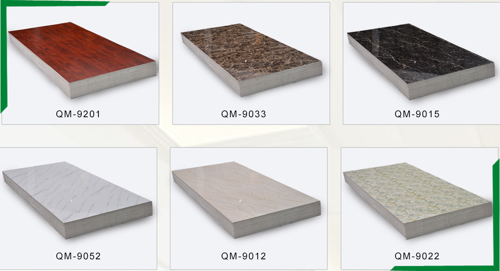 first choose for interior decoration with pvc marble sheet